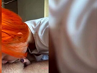 WOMAN POV with YOUNG REDHEAD in EARLY MORNING