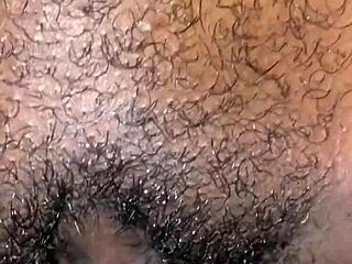 Close-Up View of Dripping Wet Pussy Getting Clothes Ripped Off in POV