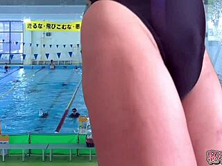 Did you masturbate in the pool?