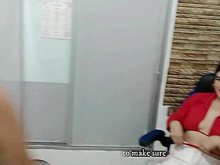 Stepmother and stepdaughter explore intimate lesbian pleasures at home