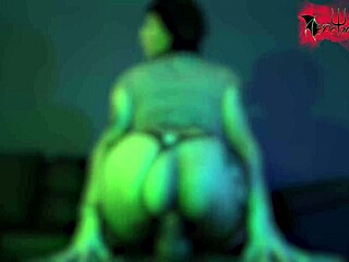 外星妹子深喉呛到口水狂流