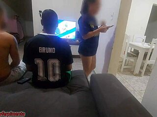 i got horny and did dp with my husband and his friend