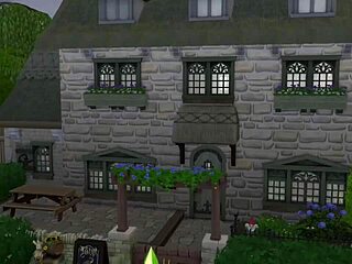 Threesome With Monster Cock In Public Bar