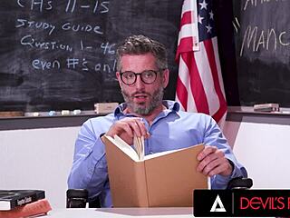 Katie Kush Fucks Teacher In Class