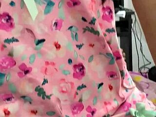 Suggestive Anal Play With Sex Toy On Petite Blonde