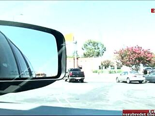 Small-Titted Brunette Teen with Hairy Beaver Picked Up on Street for Cumshot Action