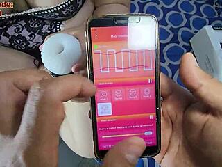 Suck Balls While Using Masturbator on Cock for Gaping!