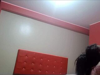 Stepbrother fucks stepsister hard in dad's room!