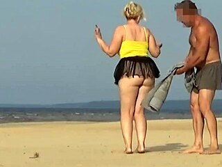 Blonde Milf Fucking Funny On Wild Island Outdoor Comic