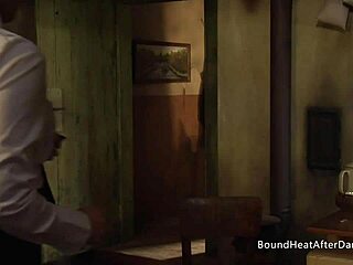 hot blonde lesbian slave fingered by horny madame