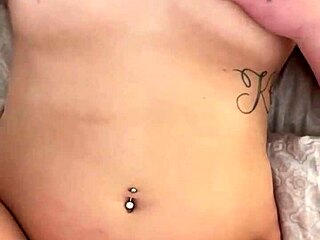 Trailer trash hooker strips down to show off her big phat ass, then she sucks dick, gets fucked, rides her customer cowgirl, and takes a load of cum in her pussy