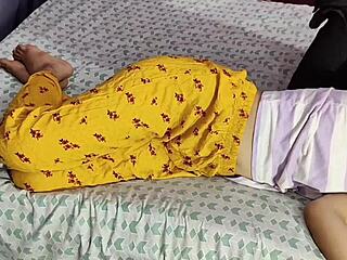 The lady of the house fucked her daughter at home