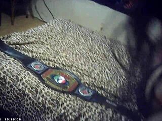 Behind the scenes, skinny Italian model feels the hardcore pound machine for the first time.