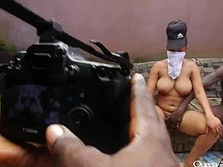 Behind The Scene While Fucking With People Watching