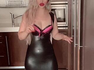 Blonde Belly Dancer Goddess Dominates with Dance Moves