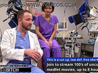 student jackie banes gets caught and cumshot by doctor in tampa hospital