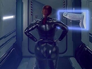 Black Widow With Big Tits And Ass Gets Fucked By Monster Cock In Hardcore Action