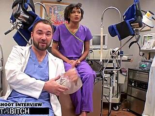 student jackie banes gets caught and cumshot by doctor in tampa hospital