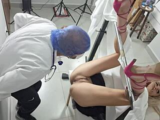 Gynecologist Loses Cell Phone in Humiliating Blindfolded Scene.