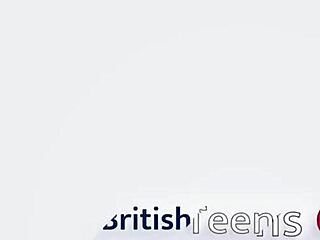 Sexy British Teen Feels Excited While Giving JOI In Underwear