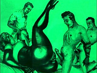 vintage art collection from antique era