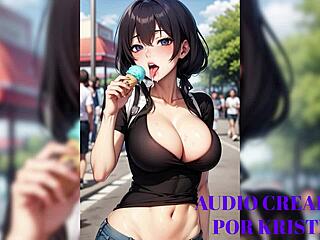 Audio ASMR for orgasm instructions