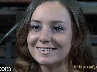 Roughly whipping the wicked worthless chick while sucking her tight cunt