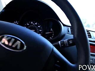 porn model jodi taylor gives sloppy rough blowjob