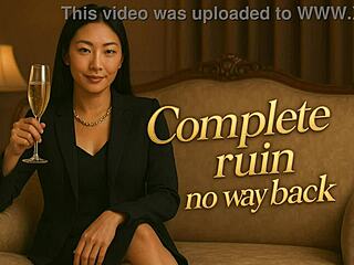 Asian Findom Goddess Ruins Slave in POV Domination