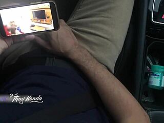 Cuckold Husband Records Wife Fucking Friend on Sofa