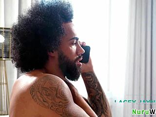 Lacey Jayne And James Angel Deliver Nuru Massage With Wet Pussy And Big Ass Outdoors