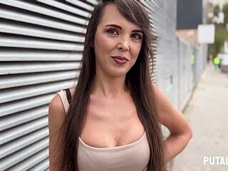 putalocura - española chloee con cuerpazo pillada por torbe, traga todo!