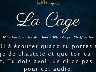 Ever wonder about caged femdom with intense anal instructions?
