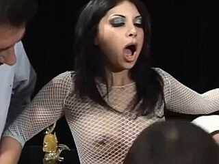 Fuck Doll Gia Jordan Used for Double Penetration and Anal Threesomes with Deepthroat