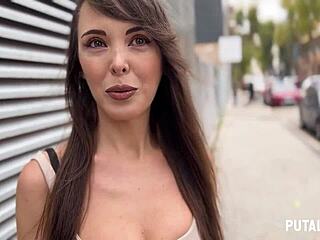 putalocura - española chloee con cuerpazo pillada por torbe, traga todo!