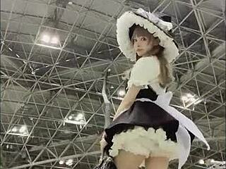 mayu ronne in cosplay jerk off challenge part 3