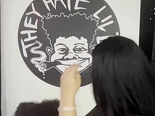 Thick Brazilian mami teases with big nipples for Lil D