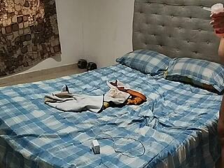 i see the fat girl masturbating in the bathroom with a squirt happy ending