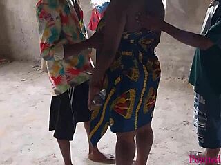 Two Big Cocks Pamper Wife in Backyard