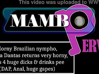 Horny Brazilian Nympho Bianca Dantas Fucks Four Huge Dicks With DAP And Anal