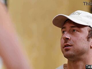 Petite cheerleaders Khloe and Kyler get anal from their coach.