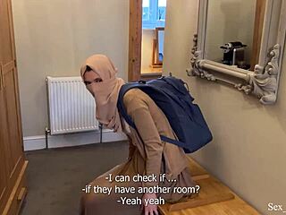 Shy Arab MILF Stepmother Accidentally Shares Bed with Son in Hotel!