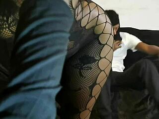 Ebony Girl's Tight Pussy in Group!