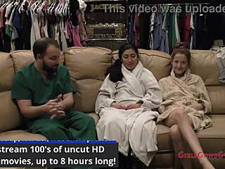 behind the scenes with stacy shepard and jasmine rose in doctor's new scrubs