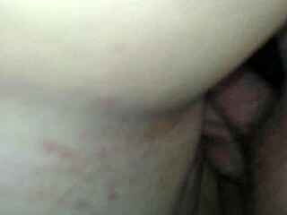 Wife's pussy creamed under panties with monster cock!