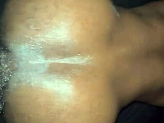 Stretch out my asshole with big black cock