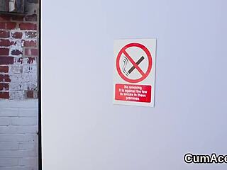 i get classy bukkake facials and eat all the cum swapping