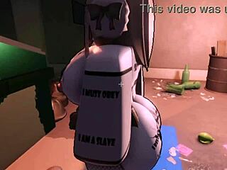 she was being annoying so i had to punish her as a bot roblox