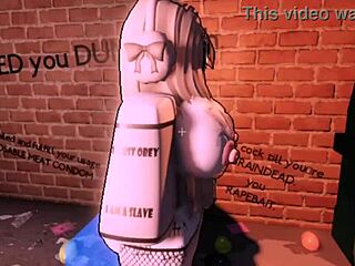 she was being annoying so i had to punish her as a bot roblox