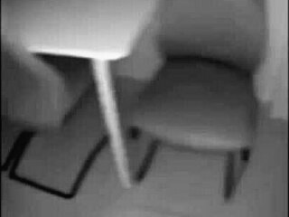 The beloved wife finds herself cheating with a friend in the kitchen